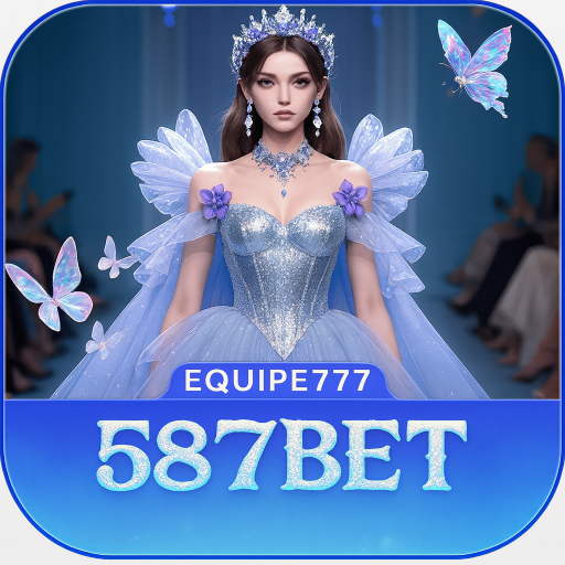 Imagem promocional da 587BET mostrando a plataforma e suas vantagens